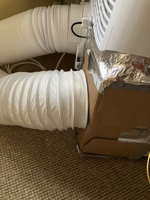 Cowl with hose attached (Blyss A018I-12CH / Dawood / 2025 / 08)